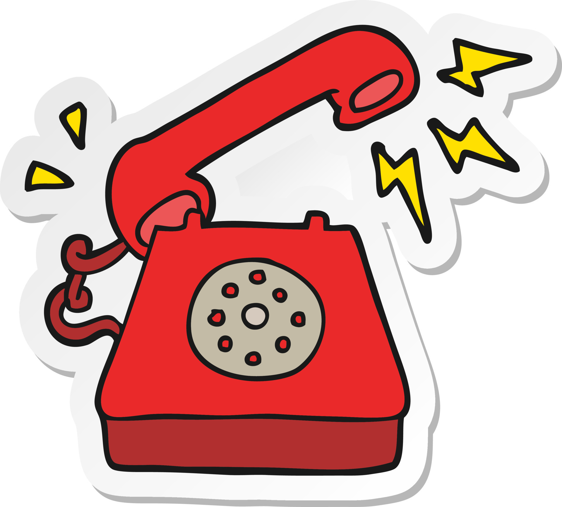Cartoon phone