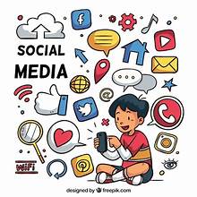 Social media cartoon Social media cartoon